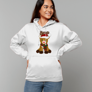 Cute Reindeer College Hoodie