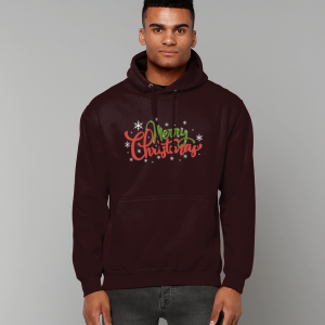 Merry Christmas Hoodie Hot Chocolate