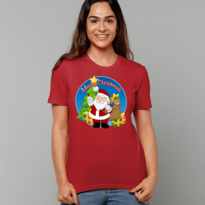 Santa Merry Xmas T-Shirt
