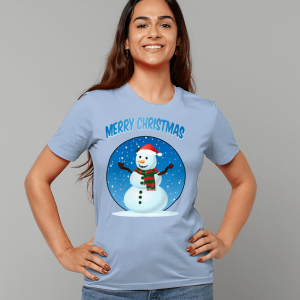 Snowman Merry Christmas T-Shirt