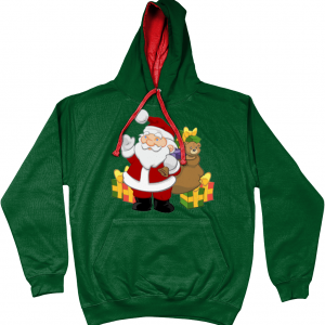 Santa with Gifts Hoodie