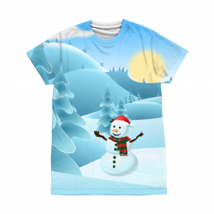 Snowman / Snow Scene T-Shirt