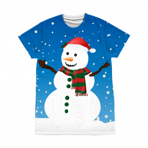 Snowman T-Shirt All-over Print